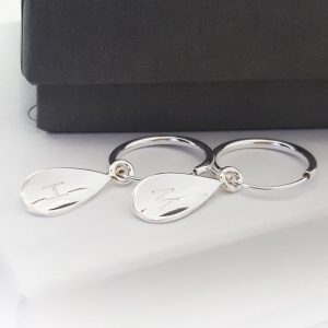 Silverörhängen droppar