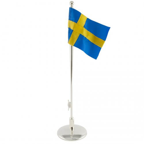 Doppresent Svensk flagga