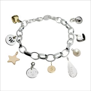 Berlocker i silver