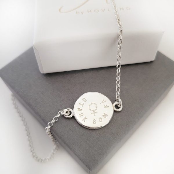 Silverarmband Raw stark som...